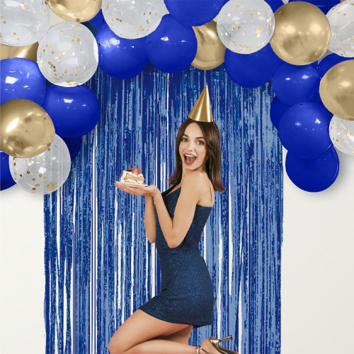 KIT ARCHE A BALLONS PARTY BLEU