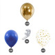 KIT ARCHE A BALLONS PARTY BLEU