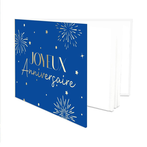 LIVRE D'OR PARTY BLEU