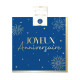 10 SERVIETTES PARTY BLEU