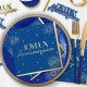10 SERVIETTES PARTY BLEU