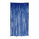 RIDEAU FRANGES PARTY BLEU