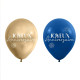 SACHET 8 BALLONS PARTY BLEU