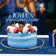 TOP GATEAU PARTY BLEU