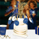 CENTRE DE TABLE PARTY BLEU