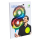 BALLON CHIFFRE 8 ARC EN CIEL 86CM