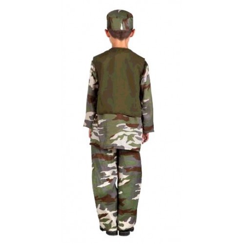 COSTUME ENFANT SOLDAT 10-12