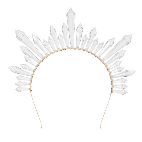 TIARE COURONNE HALO SAPHIRA