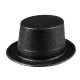 CHAPEAU GLITTER NOIR