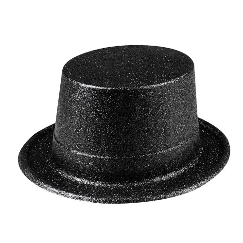 CHAPEAU GLITTER NOIR
