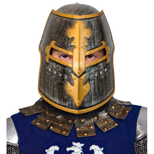 CASQUE MEDIEVAL AVEC VISIERE TAILLE ENFANT
