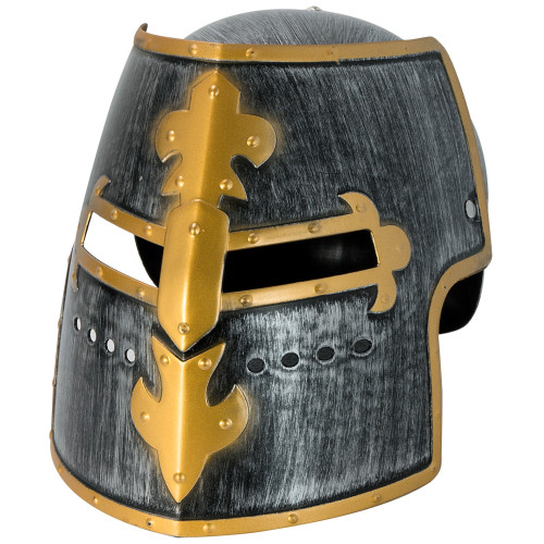 CASQUE MEDIEVAL AVEC VISIERE TAILLE ENFANT