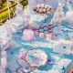 8 ASSIETTES GENDER REVEAL 23CM