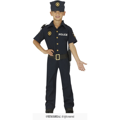 COSTUME POLICE 5/6 ANS