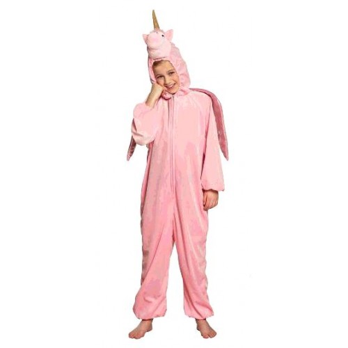 COSTUME LICORNE ROSE 116CM