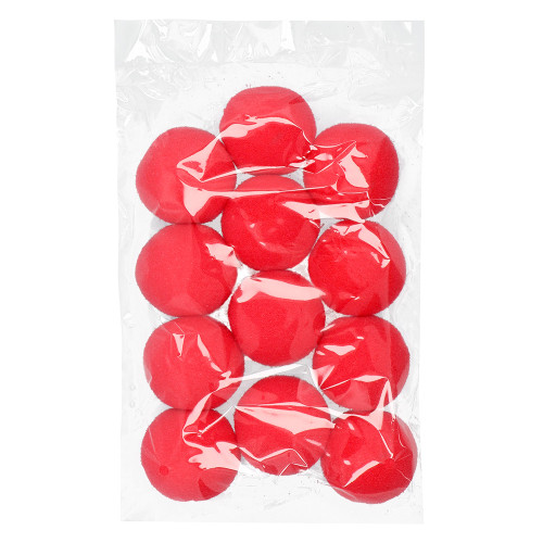 12 NEZ DE CLOWN MOUSSE