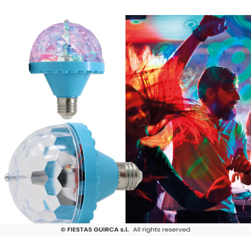 AMPOULE LED MULTICOLORE
