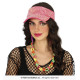 VISIÈRE AVEC STRASS FUCHSIA