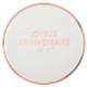 10 ASSIETTES STAR DU JOUR BLANC/ROSE GOLD