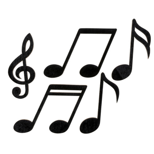 DECO A PARSMER MUSIQUE NOIR