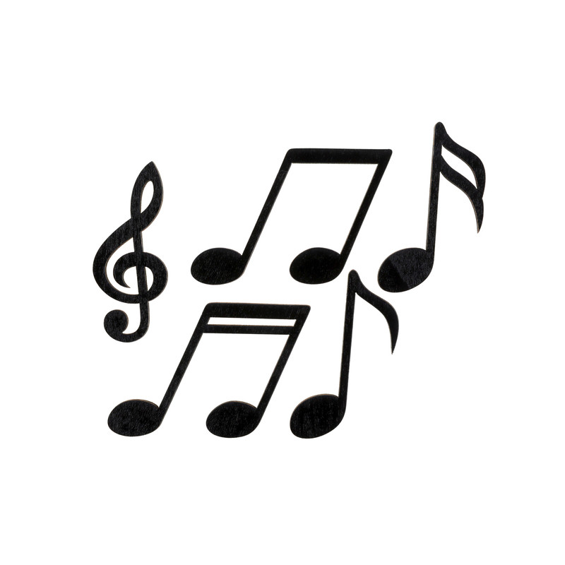 DECO A PARSMER MUSIQUE NOIR