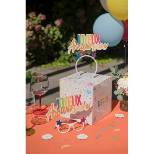 SERRE TETE ANNIVERSAIRE FESTICOLOR