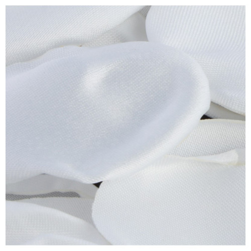 SACHET 50 PETALES ROSE SATIN BLANC