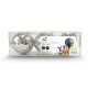 BOULE A FACETTES DIAM 8CM X3
