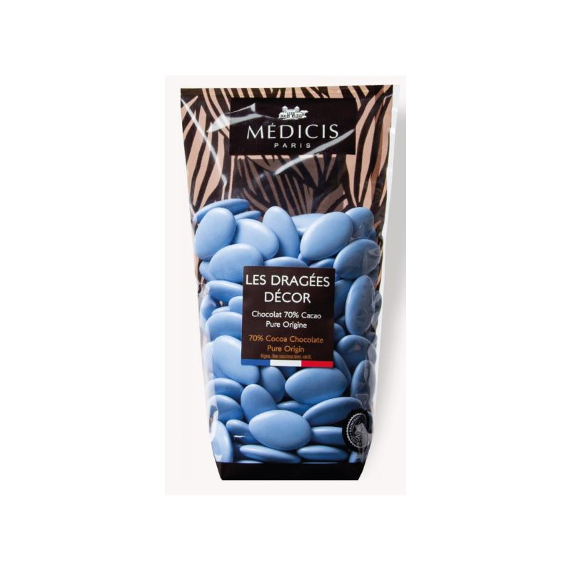 250GR DRAGEE CHOCOLAT BLEU GALAXIE