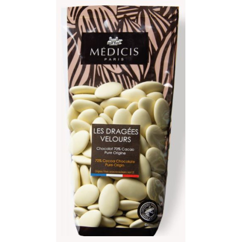 250GR DRAGEE CHOCOLAT VELOURS LIN