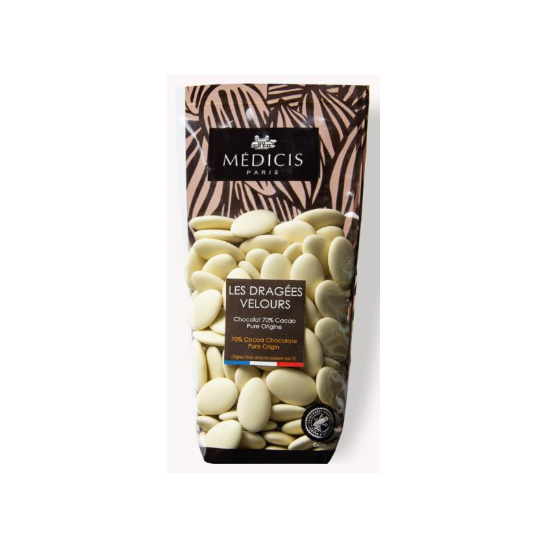 250GR DRAGEE CHOCOLAT VELOURS LIN