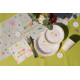 6 ASSIETTES ANNIVERSAIRE FESTICOLOR