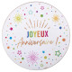 DECO A PARSEMER ANNIV FESTICOLORE