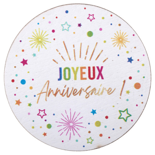 DECO A PARSEMER ANNIV FESTICOLORE