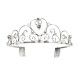 METAL DIADÈME ROYAL ALEXANDRA