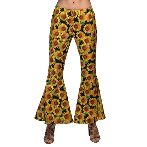 PANTALON FLARE SUNFLOWER (M)