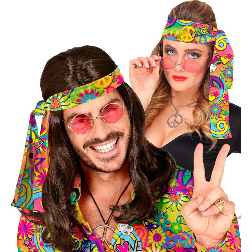 BANDEAU ANNEES 60 PEACE & LOVE