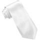 CRAVATE SATIN BLANCHE