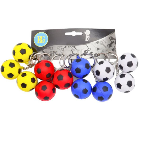 12 PORTES CLES BALLONS FOOT