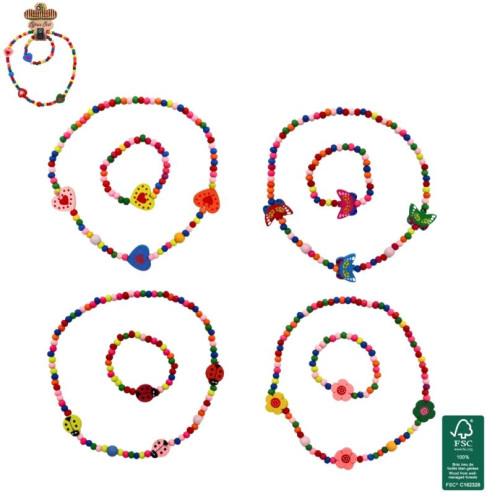 PARURE BIJOUX BOIS (48)