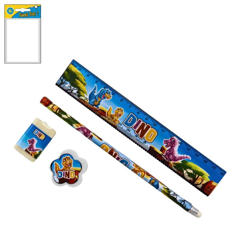 SET PAPETERIE DINO (48)