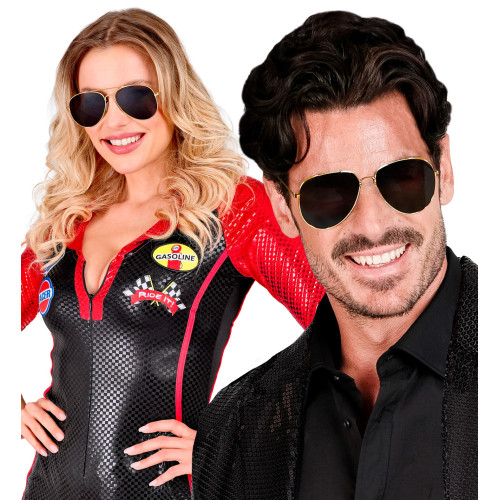 LUNETTES PERSONNAGES VERRE NOIRS