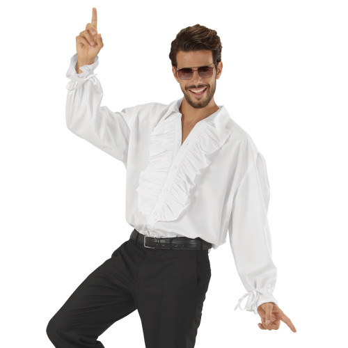 CHEMISE BLANCHE JABOT XL