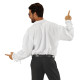 CHEMISE BLANCHE JABOT XL