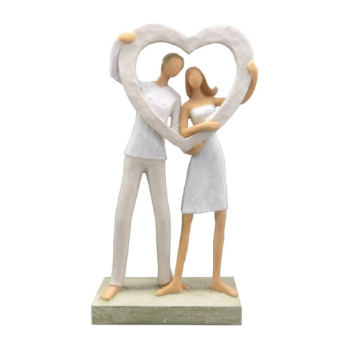 COUPLE CADRE COEUR LOVE