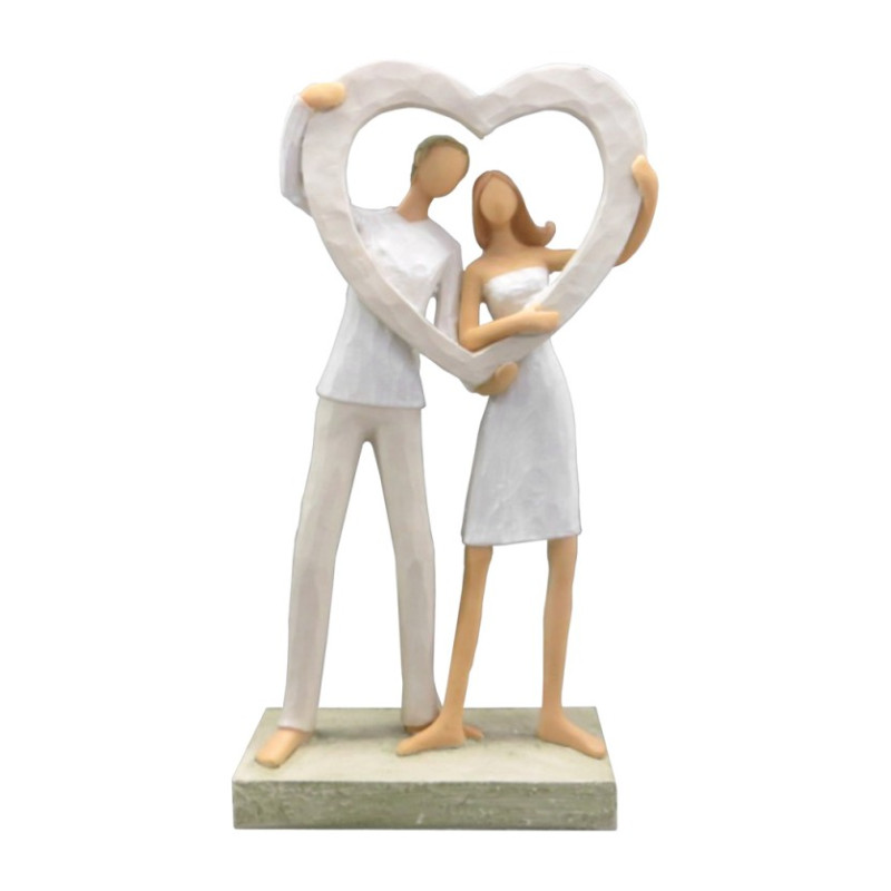 COUPLE CADRE COEUR LOVE