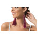 BOUCLES D'OREILLES ROSES