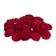 SACHET 50 PETALES ROSE SATIN ROUGE