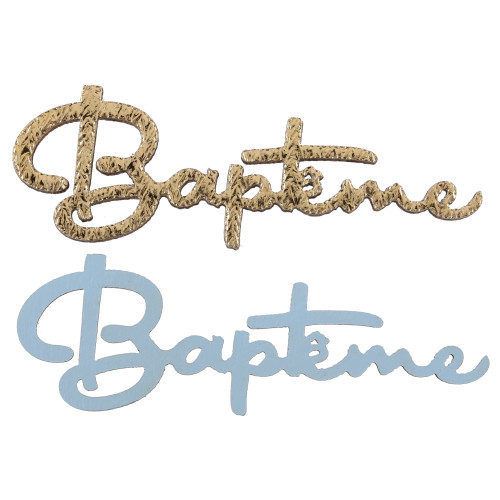 DECO A PARSEMER BAPTEME CIEL