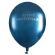 6 BALLONS STAR DU JOUR BLEU